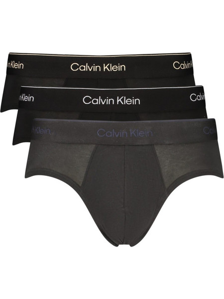 Calvin Klein Ανδρικά Σλιπ Βαμβακερά Μαύρα 3Pack LV00NB4388-40I