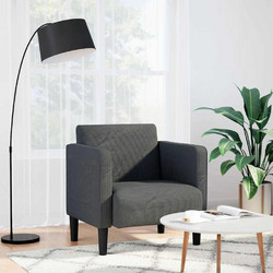 vidaXL Πολυθρόνα Ανθρακί 4100516