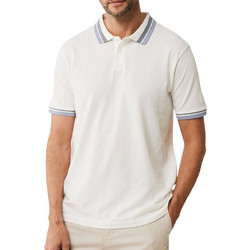 Mexx Ανδρική Μπλούζα Polo Κοντομάνικη Λευκή MF007100551M