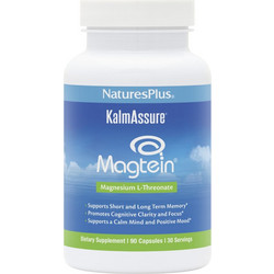 Nature's Plus Magtein Magnesium L-Threonate 90 Κάψουλες