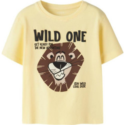 Name It Παιδικό T-Shirt Κοντομάνικο Κίτρινο 13256237
