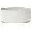 ArtPlast Γλάστρα Στρογγυλή Πλαστική Λευκή 18x7.5cm ATA.018.SB.BI