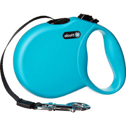 Alcott Wanderer Πτυσσόμενο Λουρί Σκύλου έως 20kg 5m Γαλάζιο