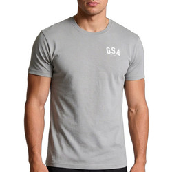 GSA Γκρι Ανδρικό Αθλητικό T-Shirt Γκρι 17-2603