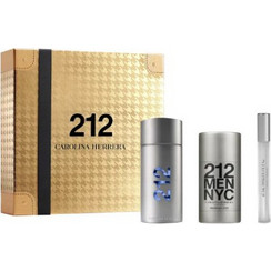 Carolina Herrera 212 Men NYC Eau de Toilette 100ml + 10ml + Deodorant Stick 75ml