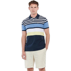 Barbour Ανδρική Μπλούζα Polo Κοντομάνικη Μπλε MML1164