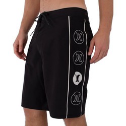 Hurley Ανδρικό Μαγιό Βερμούδα με Σχέδια Μαύρο MBEUKR000101030