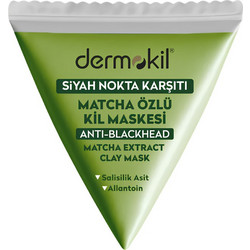 Dermokil Anti-Blackhead Matcha Κρεμώδης Μάσκα Προσώπου για Ακμή & Λάμψη με Άργιλο 9ml