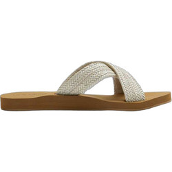 Volcom Γυναικείες Παντόφλες Καλοκαιρινές Εκρού W0812501-CRM