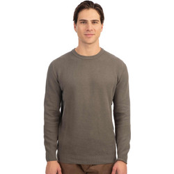 Rebase Ανδρική Πλεκτή Μπλούζα Χακί 242RKNIT.8011