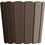 Prosperplast Γλάστρα Στρογγυλή Πλαστική Καφέ 28.5x25.6cm DDE290-R222