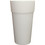 Bama Vaso Cono Sensation Γλάστρα Εξωτερικού Χώρου Στρογγυλή Πλαστική Λευκή 40x70cm