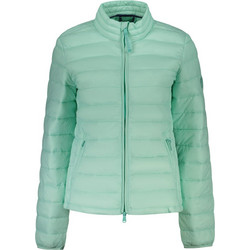 North Sails Γυναικείο Μπουφάν Χειμωνιάτικο Puffer Μακρύ Τιρκουάζ 000046