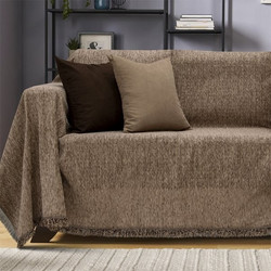 Lino Home Ριχτάρι Τριθέσιου Καναπέ 180x300 Malta Μπεζ