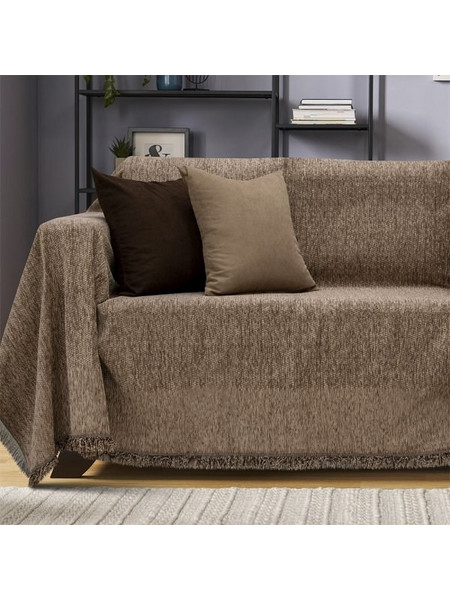 Lino Home Ριχτάρι Τριθέσιου Καναπέ 180x300 Malta Μπεζ