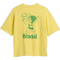Gap Παιδικό T-Shirt Κοντομάνικο Κίτρινο Πράσινο 895312004