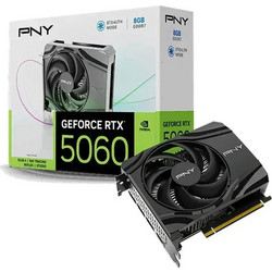 PNY GeForce RTX 5060 8GB GDDR7 Single Fan Κάρτα Γραφικών