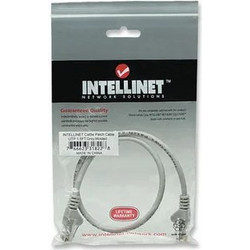 Intellinet U/UTP Cat.5e Καλώδιο Δικτύου Ethernet 0.5m Grey 318228