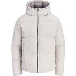 Jack & Jones Ανδρικό Μπουφάν Χειμωνιάτικο Puffer Εκρού 12303930