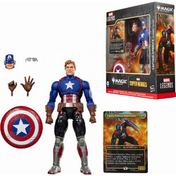 Hasbro Marvel Legends Series Magic The Gathering Captain America Φιγούρα Δράσης για 13+ Ετών 15cm