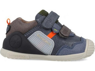 Biomecanics Παιδικά Sneakers Navy Μπλε Καφέ 261124-A556