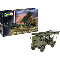 Revell W.O.T. 8 BM-13-16 Katyusha / Cargo Συναρμολογούμενο Πλαστικό Μοντέλο Φορτηγού 1:35 03338