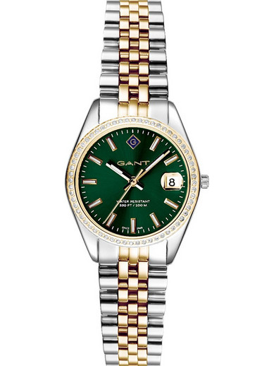 Gant Sussex Mini Γυναικείο Ρολόι με Ασημί Χρυσό Μεταλλικό Μπρασελέ G181107