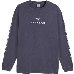 Puma Ανδρικό Αθλητικό T-Shirt Navy Μπλε 636755-35