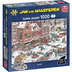 Puzzle Jumbo Jan Van Haasteren Streetlife 1000 Κομμάτια