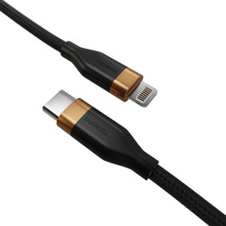 Duracell DRU5024A USB-C to Lightning Cable 30W 2m Black