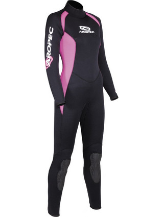 Aropec Fullsuit Γυναικεία Ολόσωμη Στολή Κατάδυσης για Θαλάσσια Σπορ 5mm