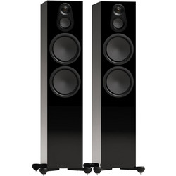 Monitor Audio Silver 500 8G Ζεύγος Ηχείων Hi-Fi Δαπέδου 250W 3 Δρόμων Gloss Black