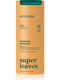 Attitude Super Leaves Orange Blossom & Eucalyptus Refill Φυσικό Αποσμητικό Stick Χωρίς Αλουμίνιο 75gr