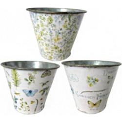 Artekko Zlaar Κασπώ Κουβάς Μεταλλικό Πολύχρωμο 17x14cm 742-2168