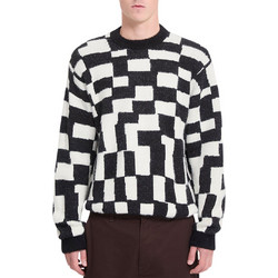 Volcom Ανδρικό Πουλόβερ Λευκό Μαύρο A0732609-BLK