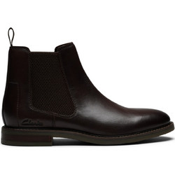 Clarks Jaxen Easy Ανδρικά Chelsea Μποτάκια Suede Καφέ 26327312