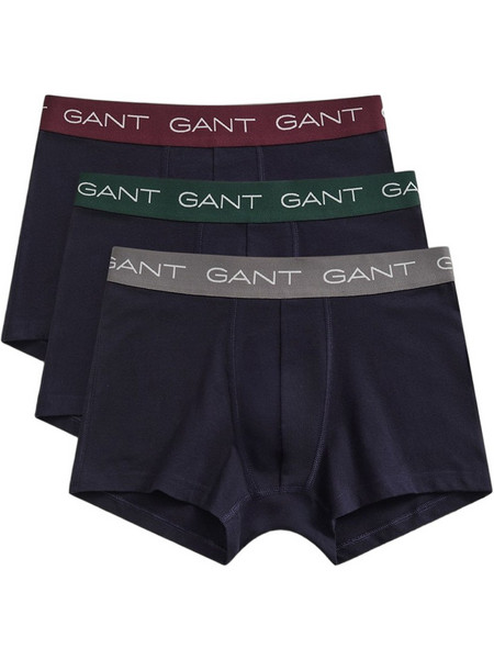 Gant Ανδρικά Μποξεράκια Σετ 3Pack Navy Μπλε 3GU902633003-433