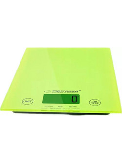 Esperanza Ψηφιακή Ζυγαριά Κουζίνας Green Yellow EKS002G
