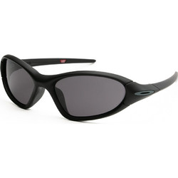 Oakley OO9536 01 Ανδρικά Γυαλιά Ηλίου Οβάλ Κοκάλινα Μαύρα με Μαύρο Φακό