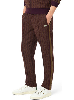 Lacoste Ανδρικό Παντελόνι Φόρμας Σοκολατί XH1440-WD9