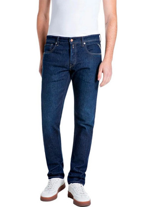 Replay Ανδρικό Τζιν Παντελόνι Navy Μπλε M0972.00B.795280-C007