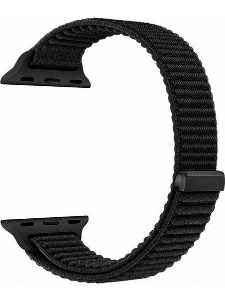 Hoco WA41 Λουράκι Υφασμάτινο Black (Apple Watch 38 / 40 / 41 / 42mm)
