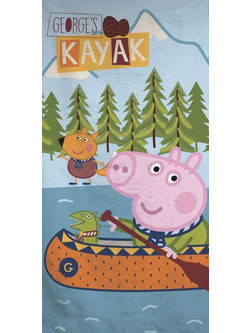 Peppa Pig Παιδική Πετσέτα Θαλάσσης Microfiber Γαλάζια 70x140cm 113500
