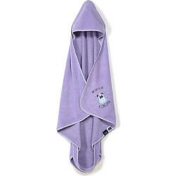 La Millou Doggy Unicorn Newborn Βρεφικό Μπουρνούζι Κάπα Λιλά 85x85cm