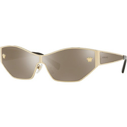 Versace VE2205-12525A Γυναικεία Γυαλιά Ηλίου Cat Eye Μεταλλικά Χρυσά με Χρυσό Φακό