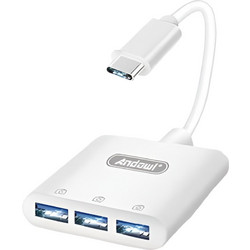 Andowl Q-US3 USB Hub 2.0 USB-C με 3 Θύρες USB-A