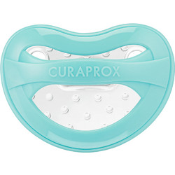 Curaprox Ορθοδοντική Πιπίλα Σιλικόνης 0-6m Τιρκουάζ