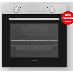 Pyramis Φούρνος Ηλεκτρικός Άνω Πάγκου 78lt PO78010008SIX με Κεραμικές Εστίες PHC62410FMB