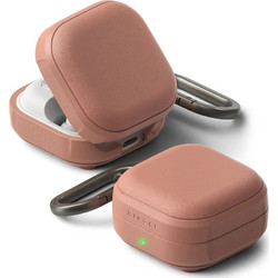 Ringke Onyx MagSafe Θήκη TPU με Γάντζο για Samsung Galaxy Buds 4 / 4 Pro Ροζ