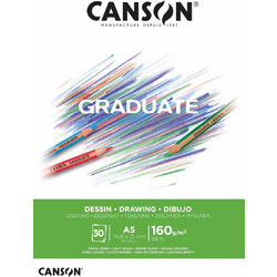 Canson Graduate Μπλοκ Σχεδίου A5 160gr/m² 30 Φύλλα